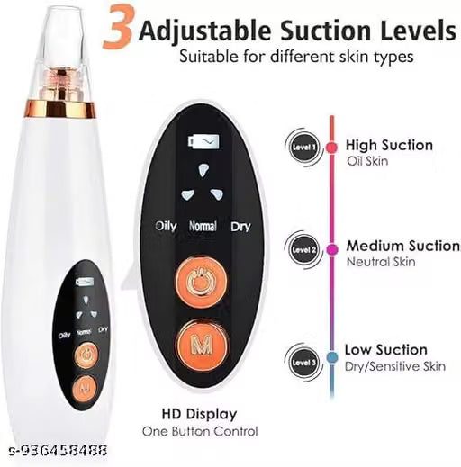 DermaGlow™ Pore Vacuum 6-in-1 Pore Vacuum | Professional Blackhead & Acne Remover