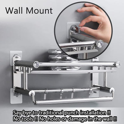GripNest™ Premium No-Drill Wall Hooks (Pack of 30)