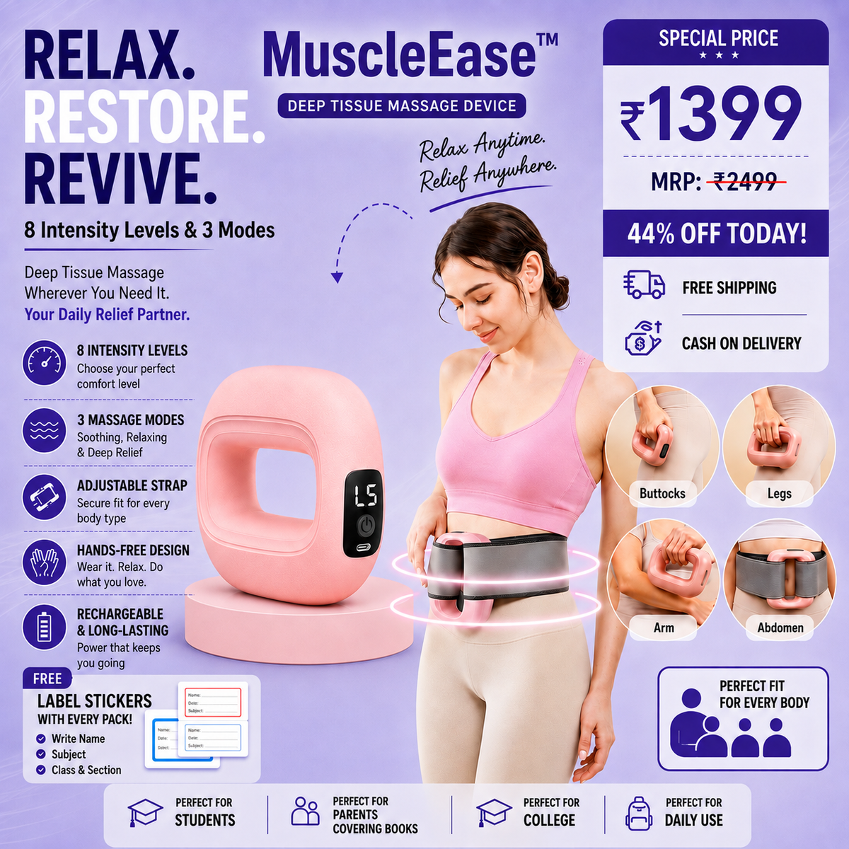 MuscleEase™ — Wellness Therapy