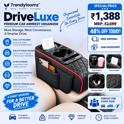 DriveLuxe Armrest